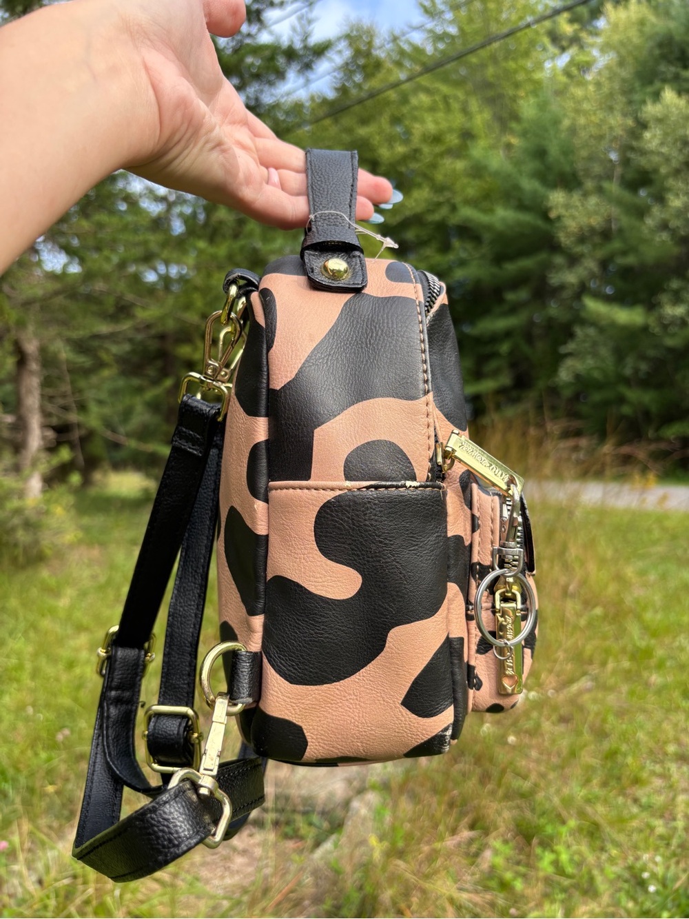 Betsey Johnson Leopard Kids Mini Backpack - Picture 9 of 17